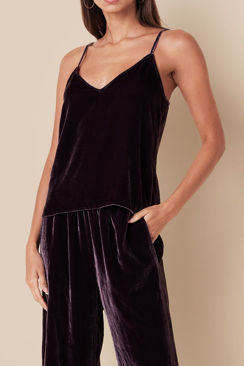 SABLYN Zahara Camisole in Coffeeberry