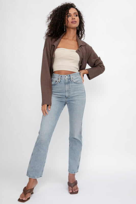AGOLDE Pinch Waist Jean in Riptide