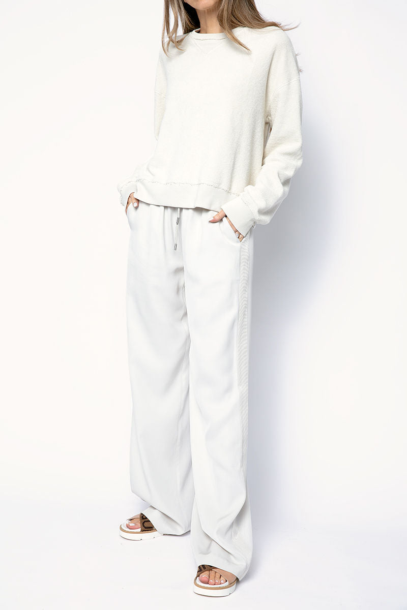 ATM Viscose Twill Pull-On Pant in Gesso