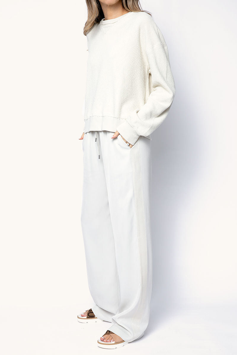 ATM Viscose Twill Pull-On Pant in Gesso