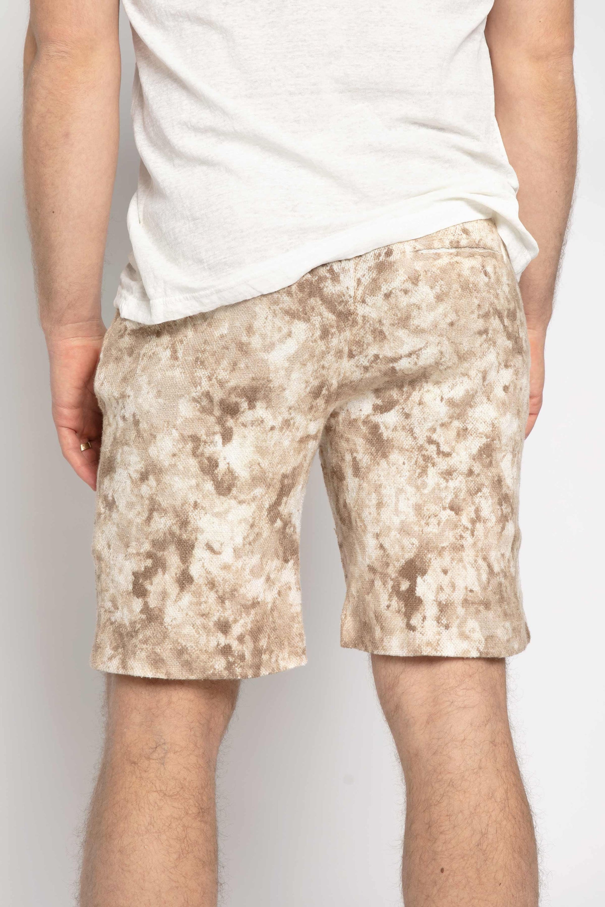 AVANT TOI Linen Short in Burro