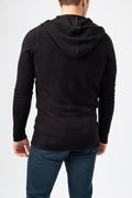 AVANT TOI Zip-Up Hoodie in Nero