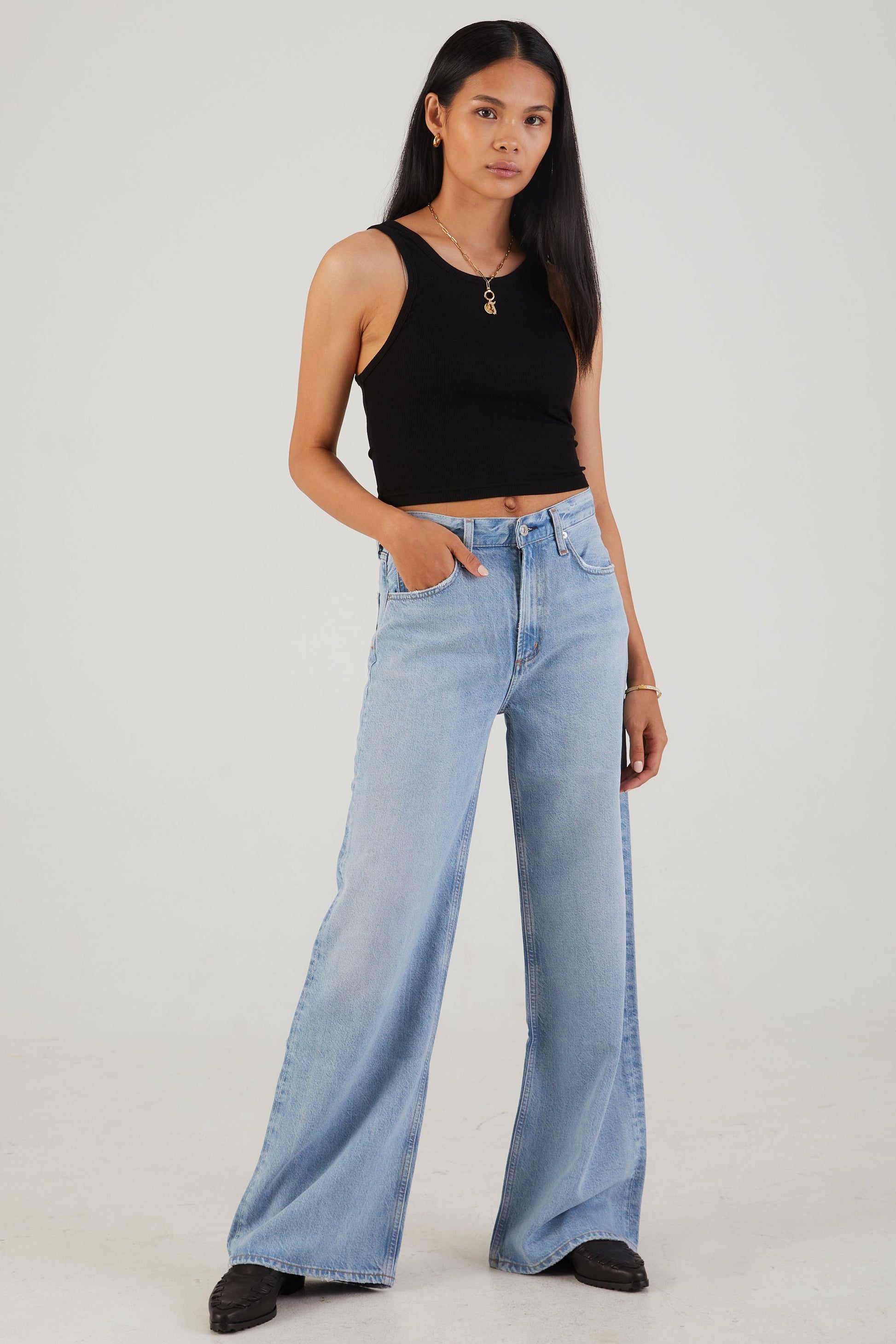 CITIZENS OF HUMANITY Paloma Baggy in Alemayde