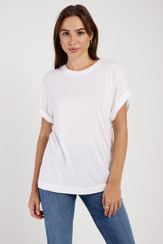CITIZENS OF HUMANITY Lupita T-Shirt in White