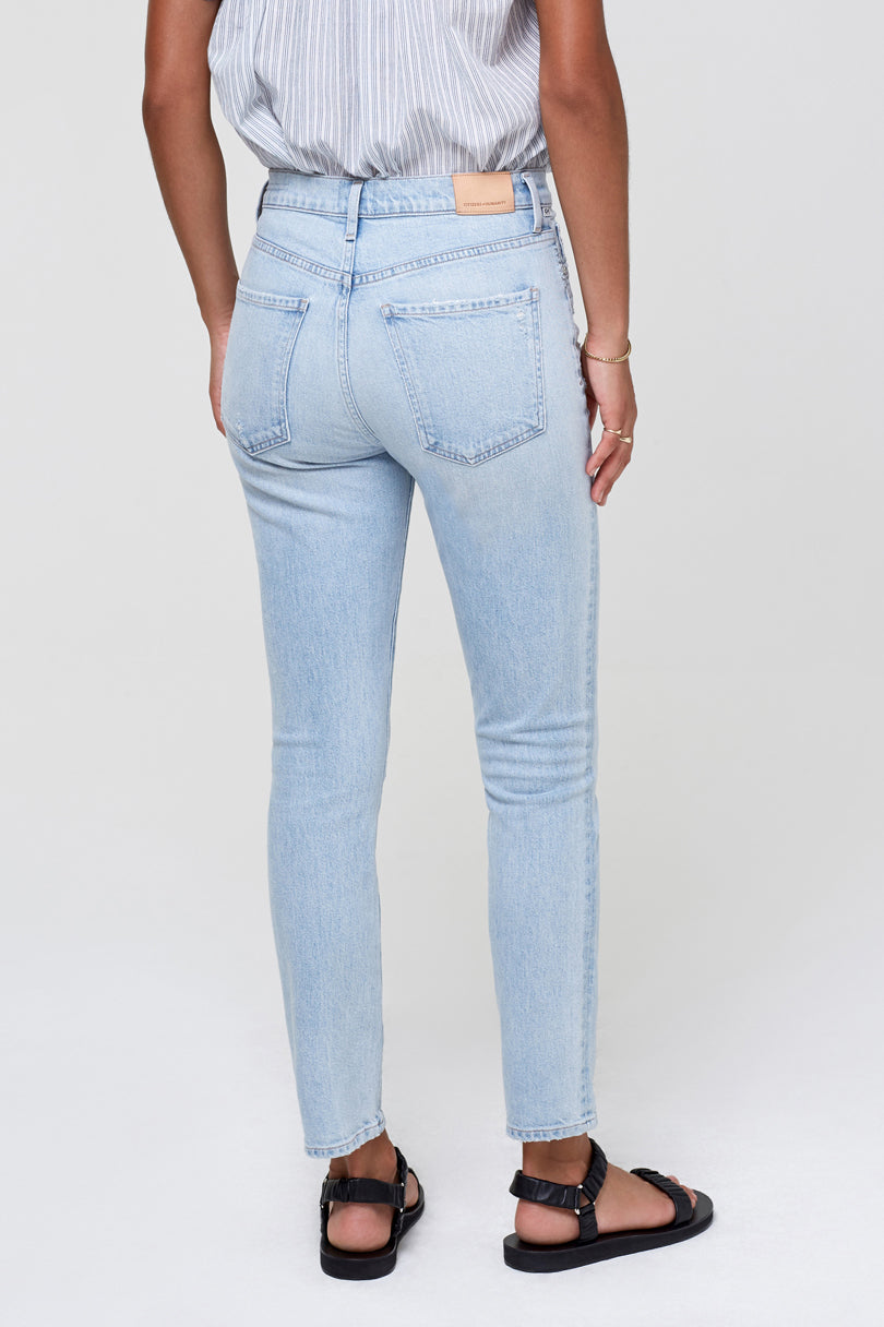 CITIZENS OF HUMANITY Olivia High Rise Jean in La Lune