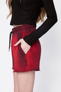 COTTON CITIZEN Brooklyn Shorts in Ruby Mix