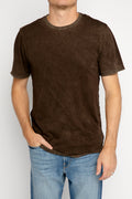 COTTON CITIZEN Classic Crewneck Tee in Vintage Espresso