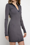 COTTON CITIZEN Ibiza Polo Dress in Midnight Mix