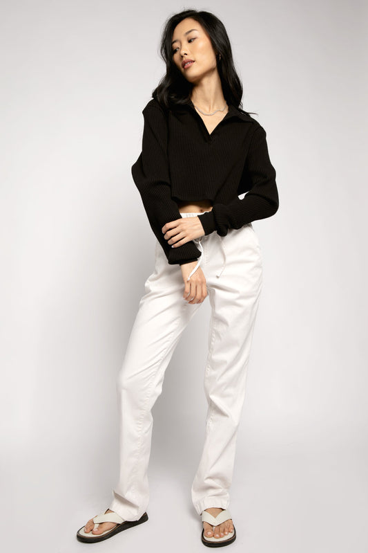 COTTON CITIZEN London Trouser in Pearl