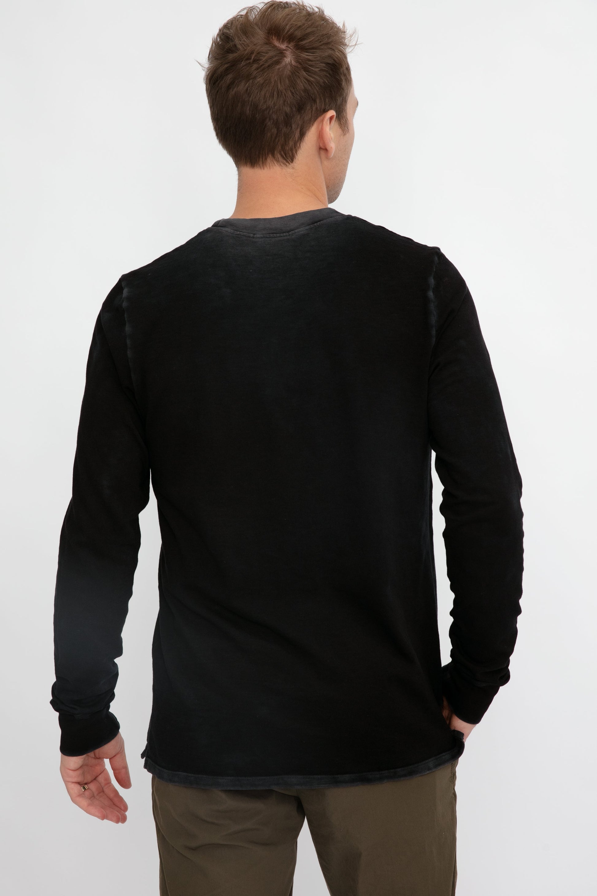 COTTON CITIZEN Presley Long Sleeve T-Shirt in Vintage Black