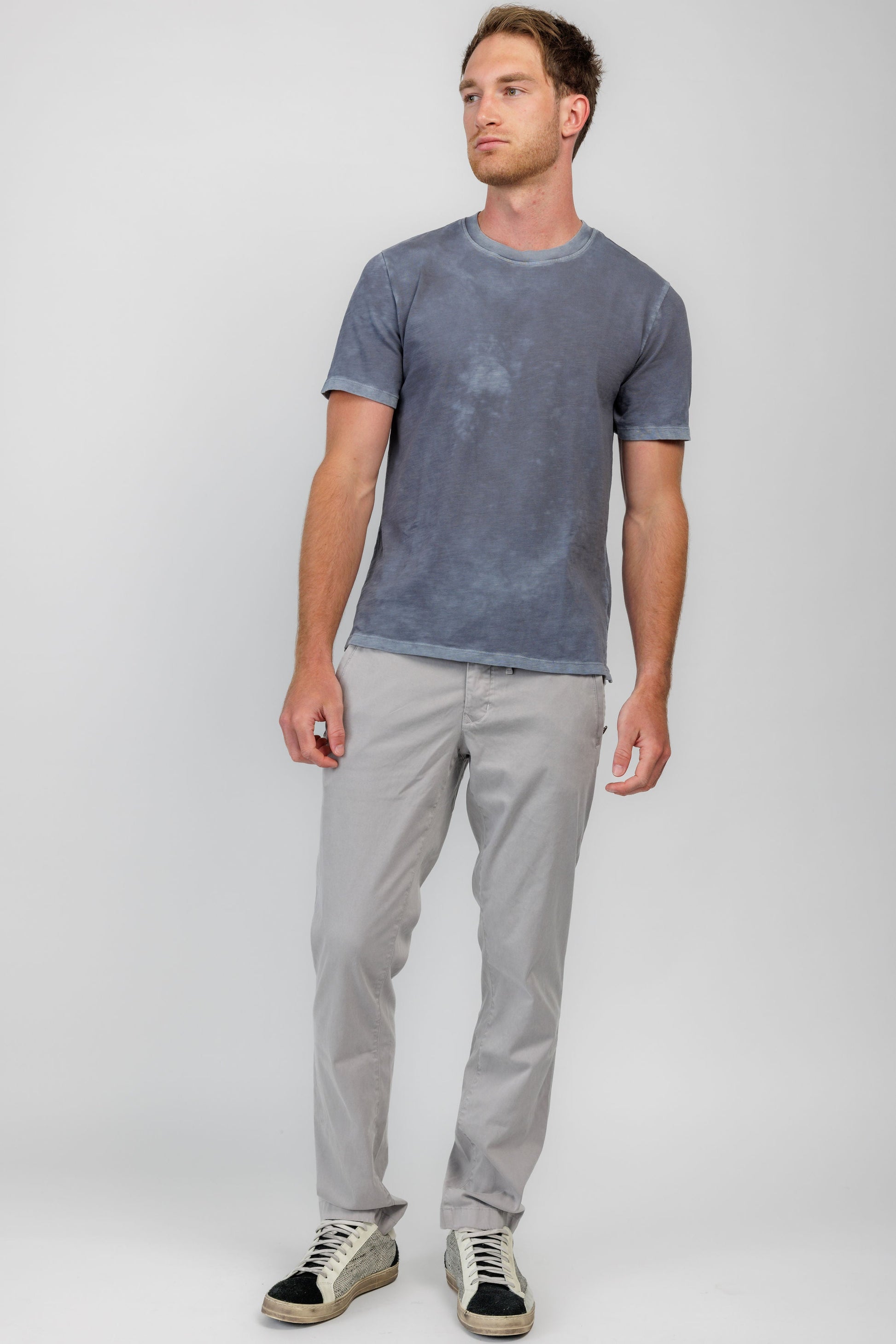 COTTON CITIZEN Presley T-Shirt in Natural Blue