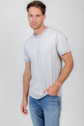 COTTON CITIZEN Prince T-Shirt in Silver Cast