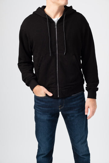 COTTON CITIZEN Bronx Hoodie in Jet Black