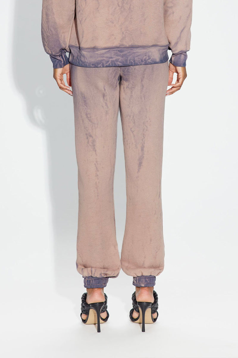 COTTON CITIZEN Brooklyn Sweatpants in Eggplant Mix