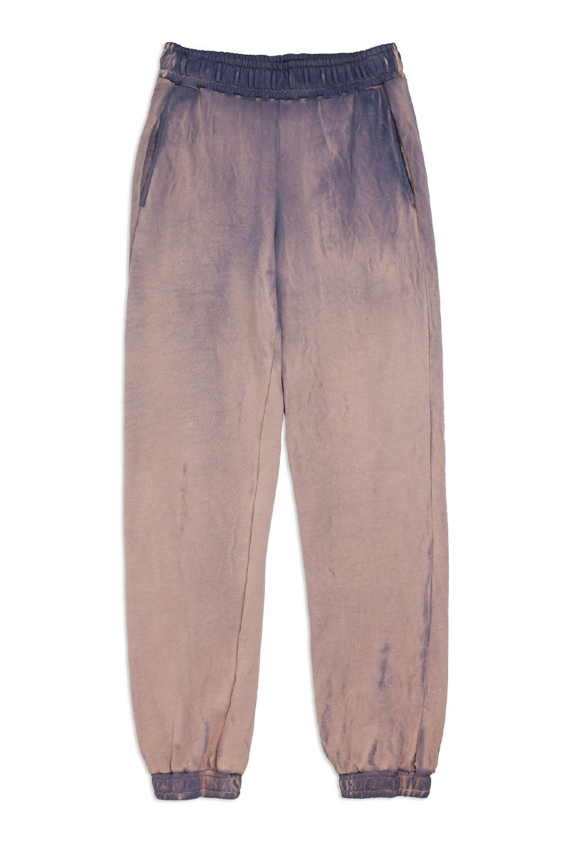 COTTON CITIZEN Brooklyn Sweatpants in Eggplant Mix