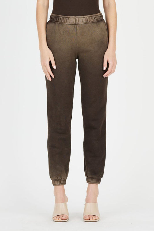 COTTON CITIZEN Brooklyn Sweatpants in Vintage Espresso
