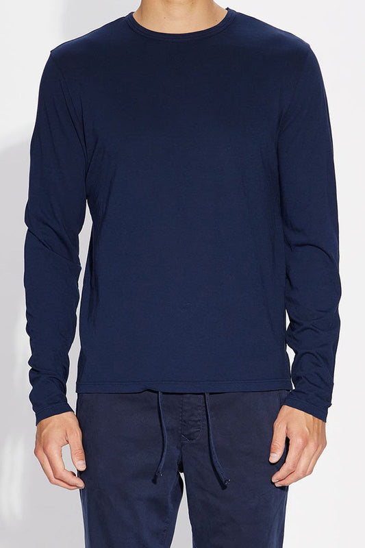 COTTON CITIZEN Classic Crewneck Tee in Super Navy