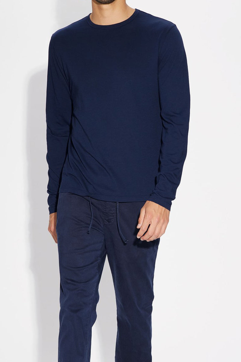 COTTON CITIZEN Classic Crewneck Tee in Super Navy