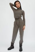 FABIANA FILIPPI Turtleneck Sweater in Militare