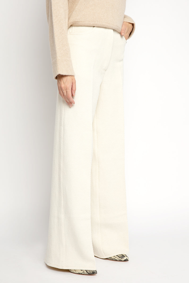 FORTE FORTE Five Pocket Pant in Candore