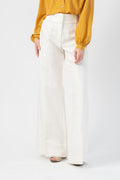 FRAME Metropolitan Pant in Soft White