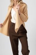 FORTE FORTE Wool Cashmere Oversized Cardigan in Vaniglia