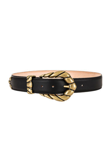 IRO Embelly Leather Belt in Black