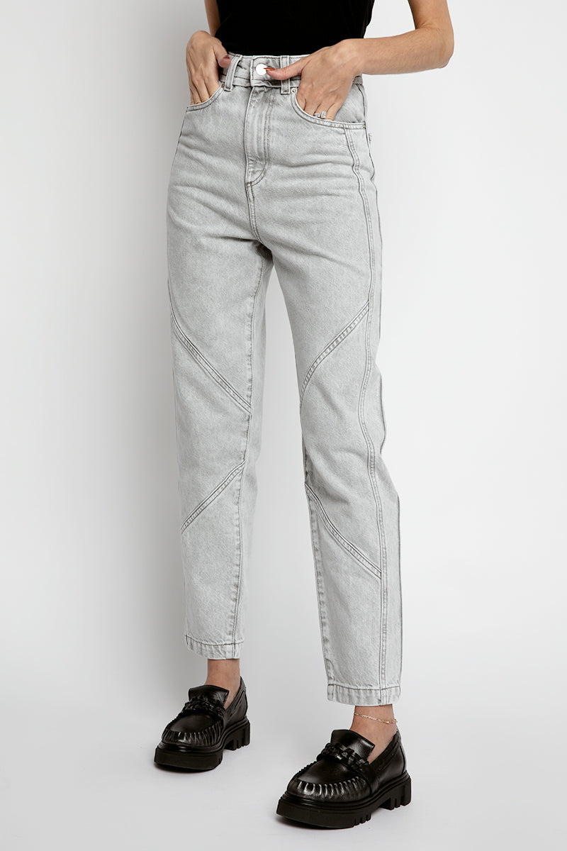 IRO Rousselin Jean in Light Grey