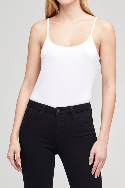 L'AGENCE Ford Bodysuit in White
