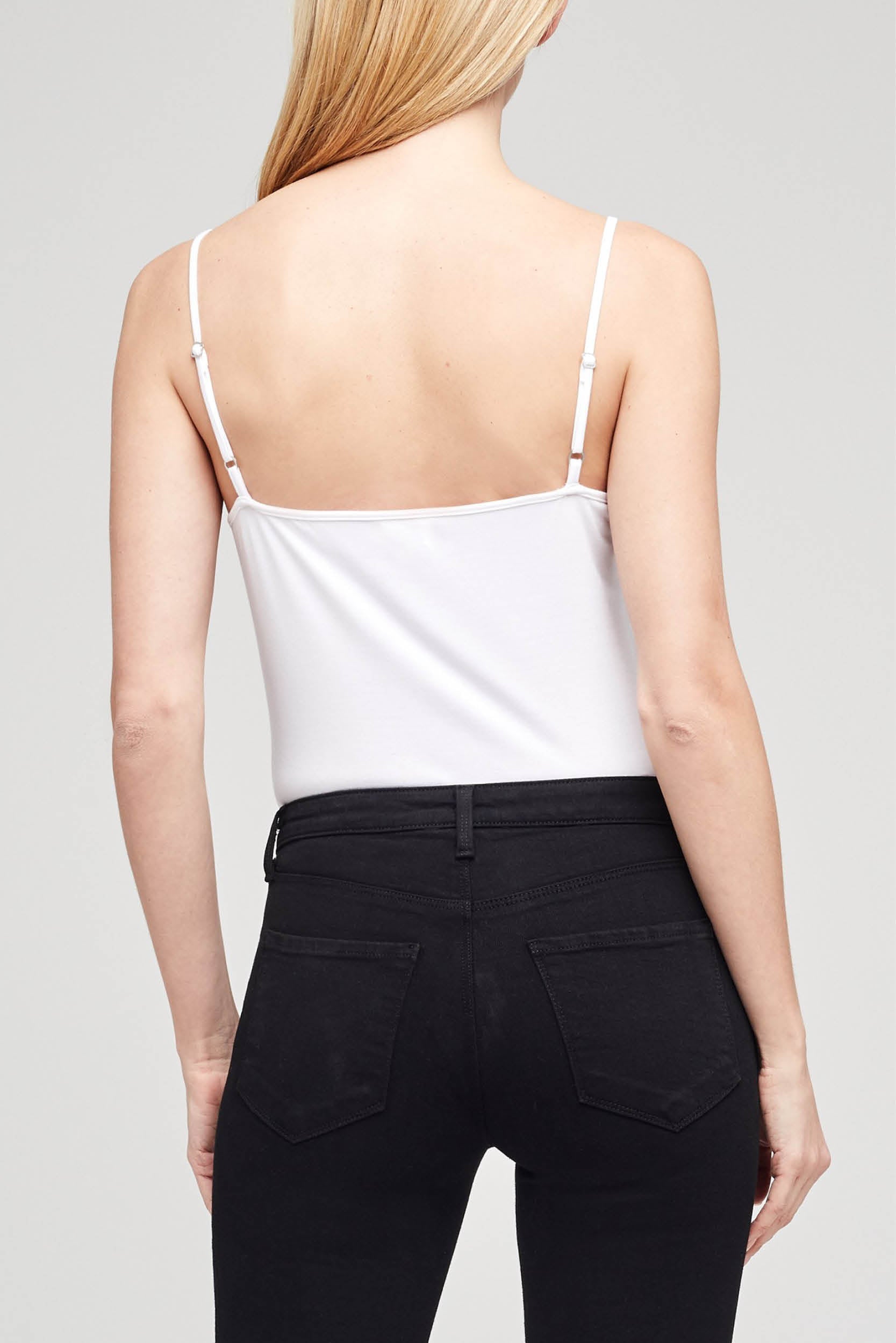L'AGENCE Ford Bodysuit in White