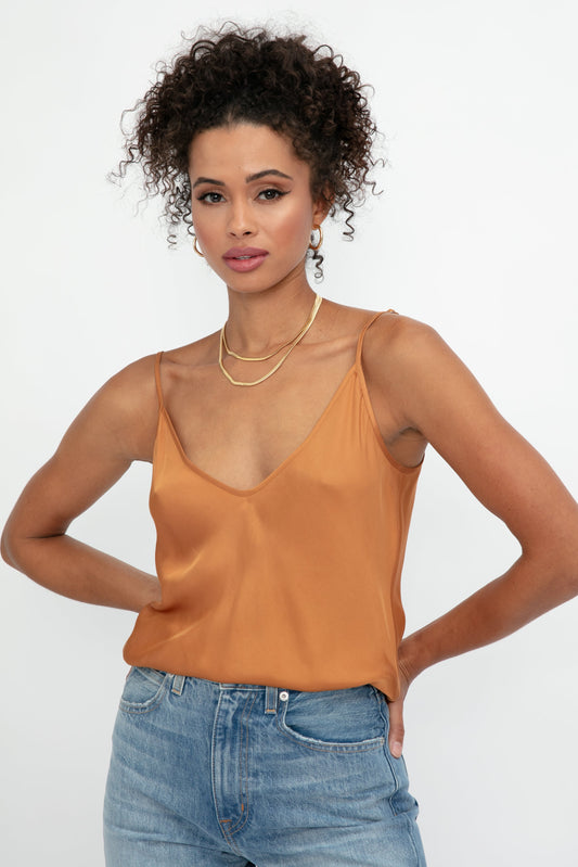 L'AGENCE Lexi Camisole in Honey