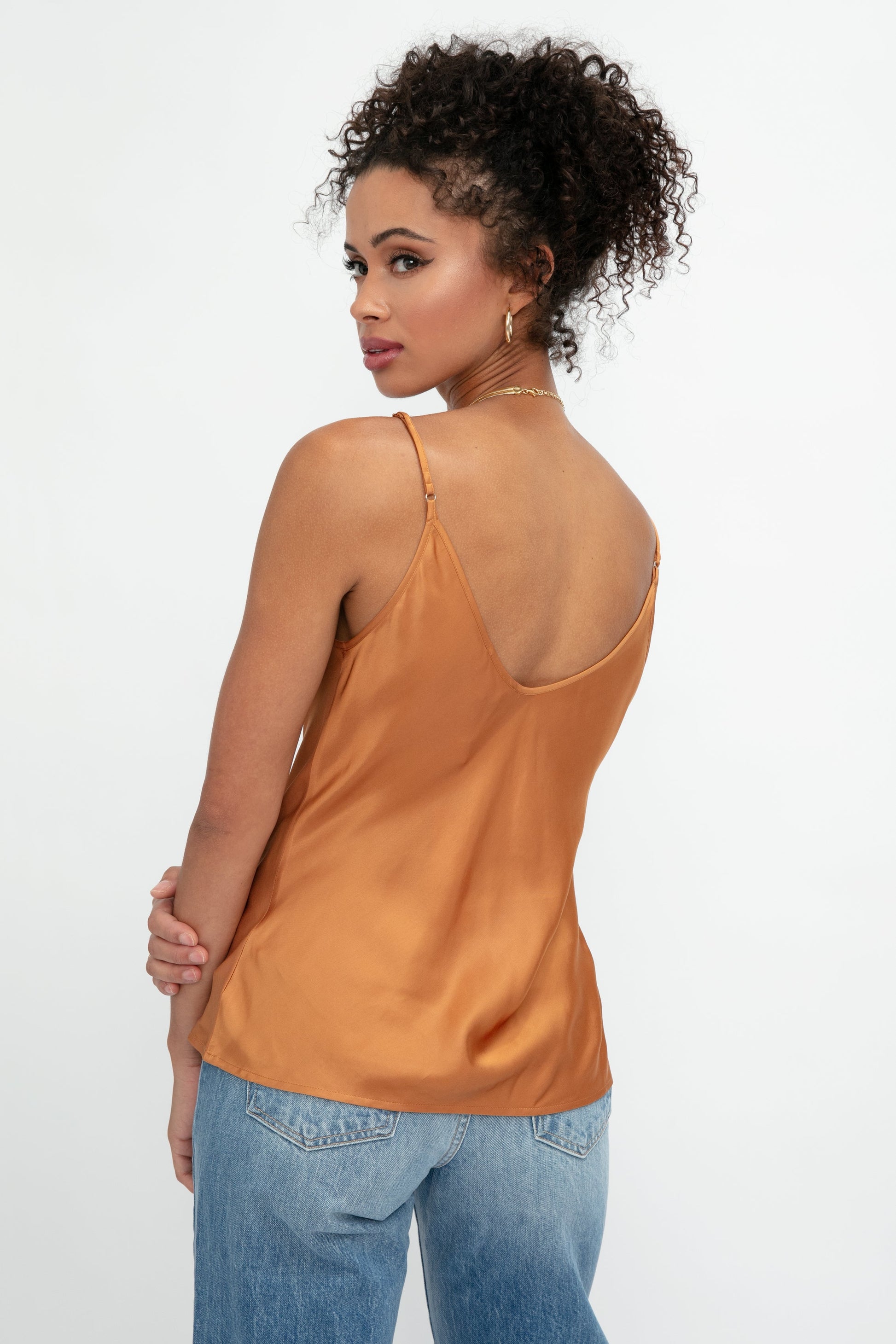 L'AGENCE Lexi Camisole in Honey