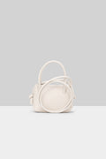 MARSÈLL Sacco Piccolo Leather Bag in Ivory
