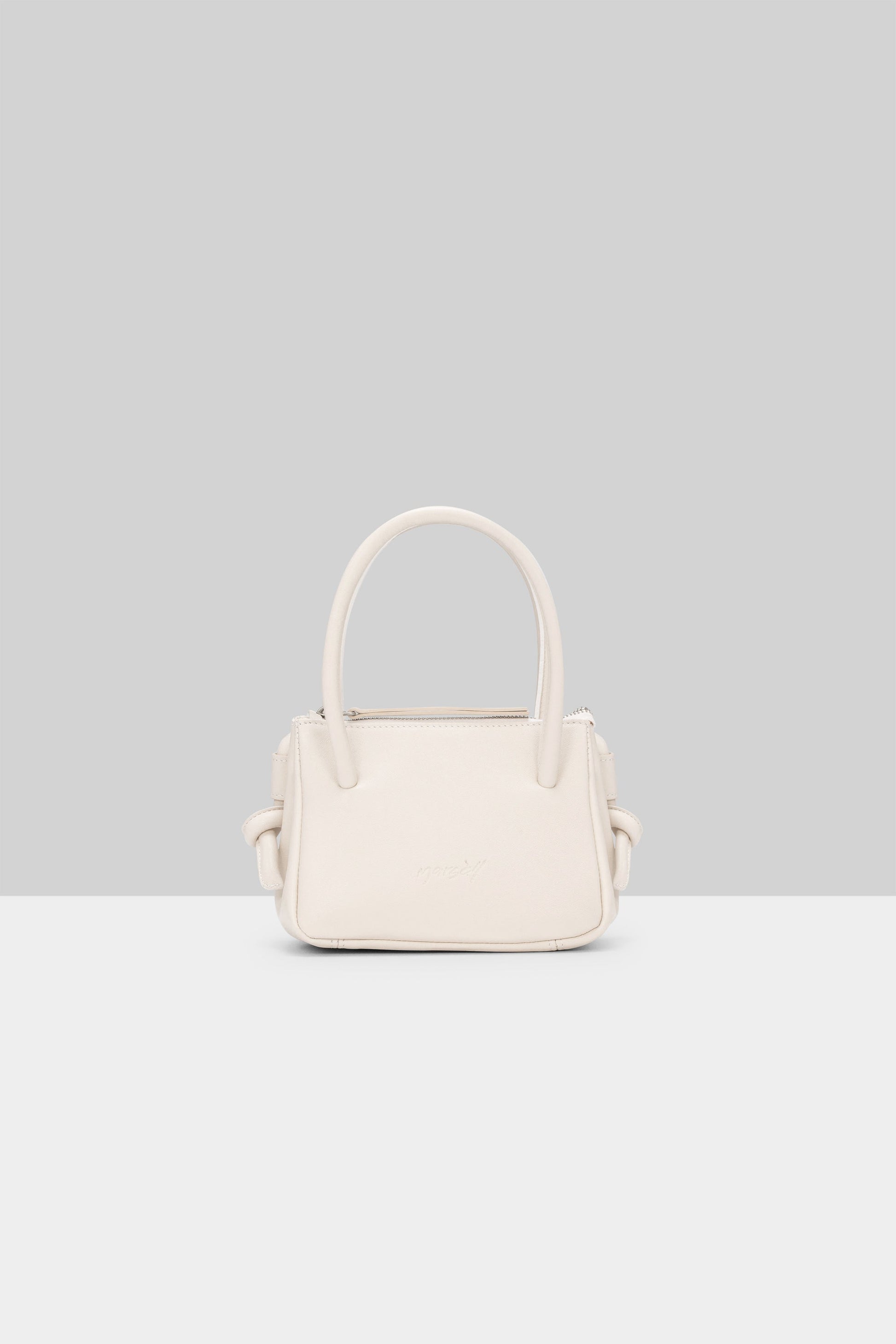 MARSÈLL Sacco Piccolo Leather Bag in Ivory