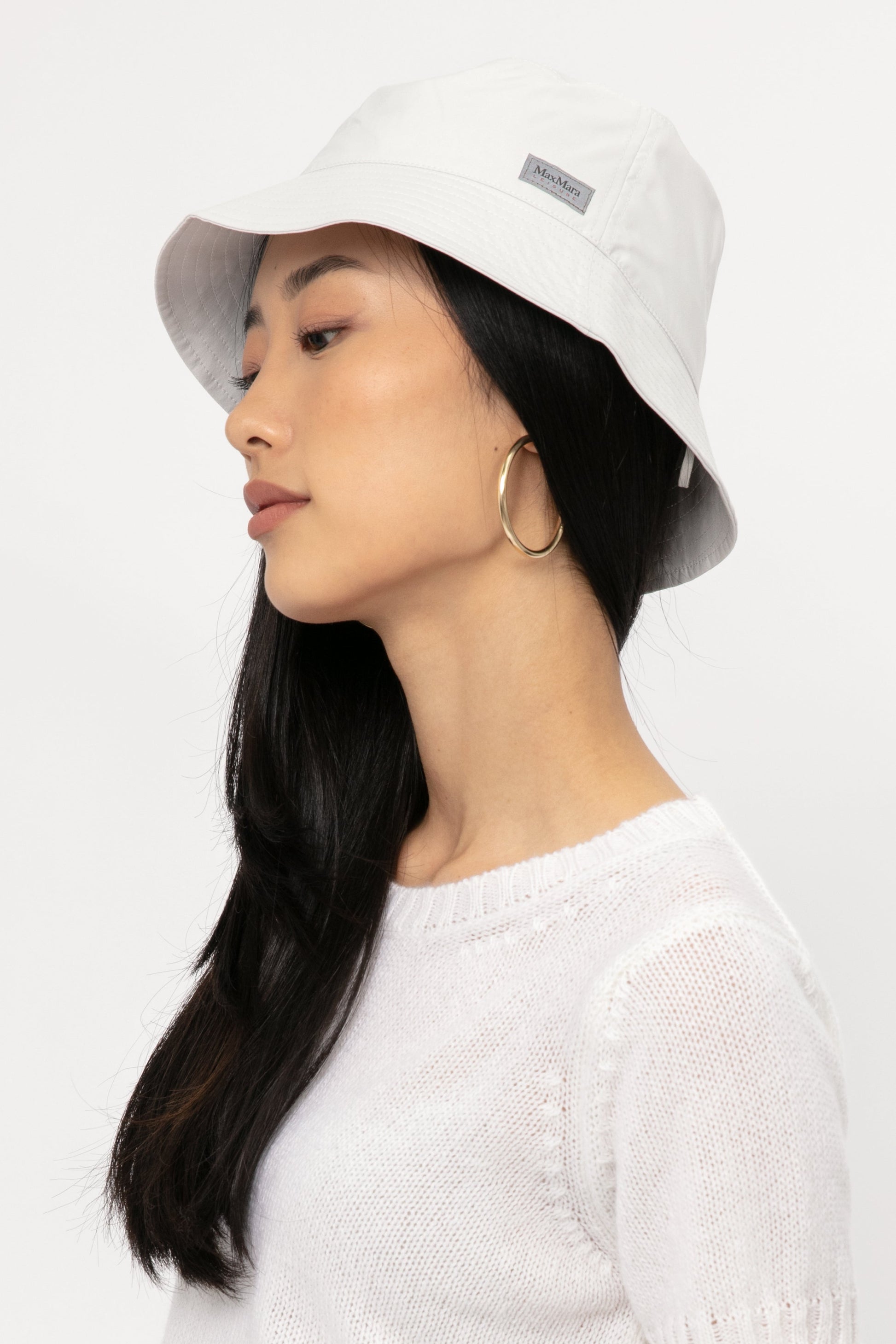 MAX MARA LEISURE Aggetto Bucket Hat in Sand