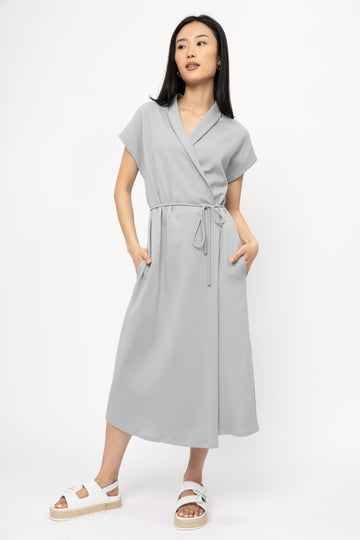 MAX MARA LEISURE Benaco Dress in Water Blue