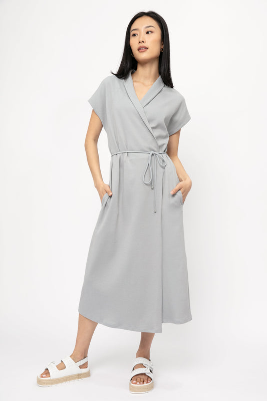 MAX MARA LEISURE Benaco Dress in Water Blue