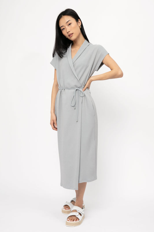MAX MARA LEISURE Benaco Dress in Water Blue