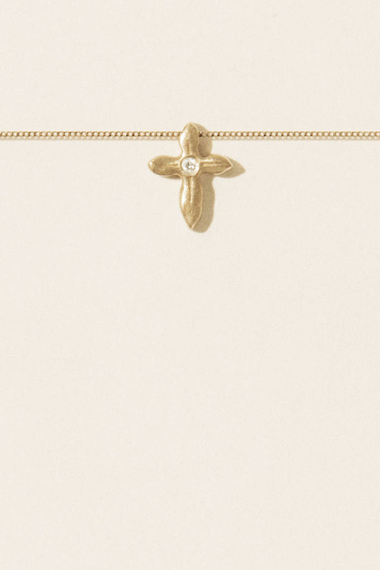 PASCALE MONVOISIN Emile Necklace with Cross Pendant