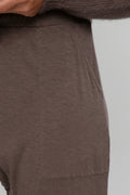 PRIVATE 0204 Cool Cashmere Jersey Jogger in Choco