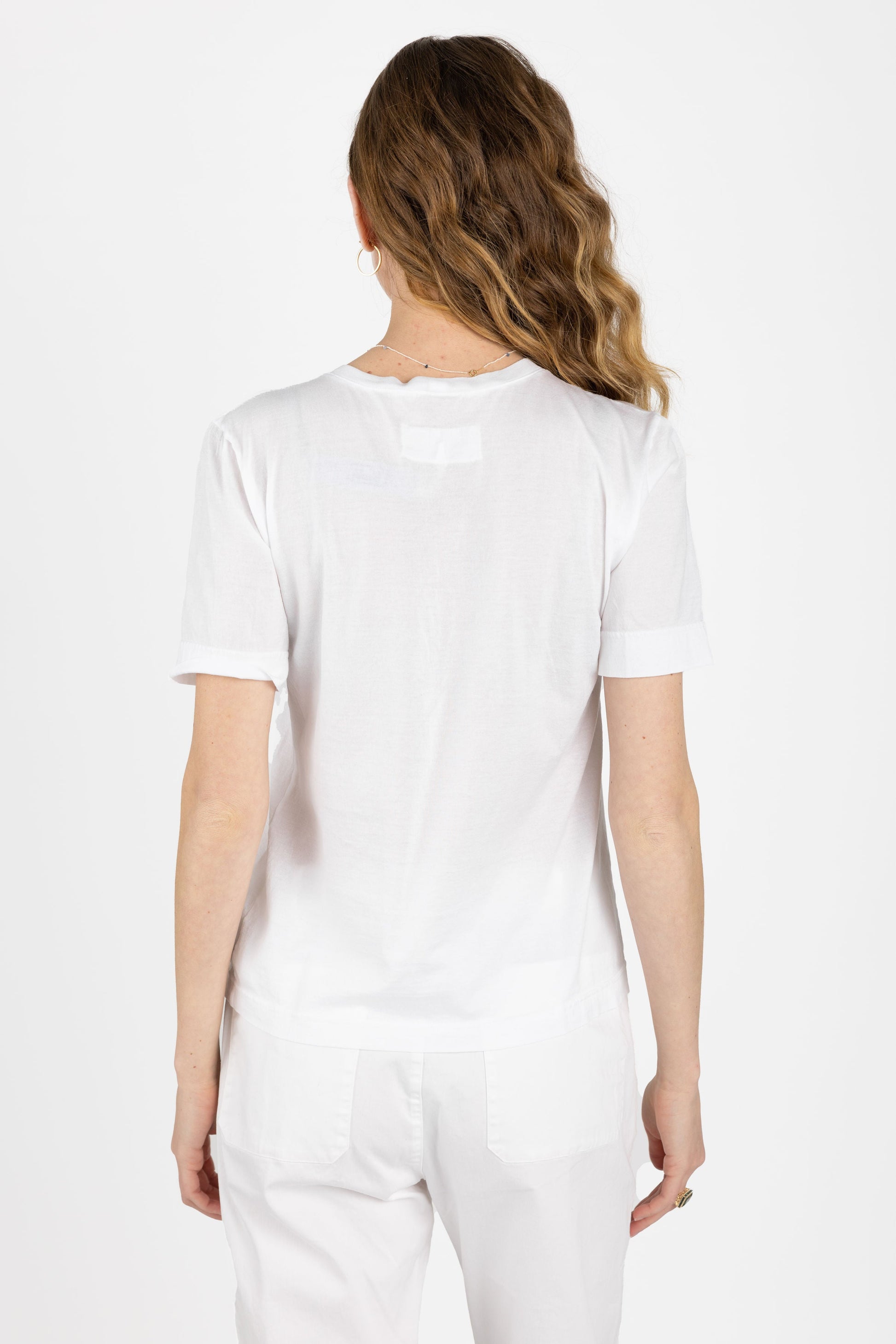 PRIVATE 0204 Fine Cotton T-Shirt in White