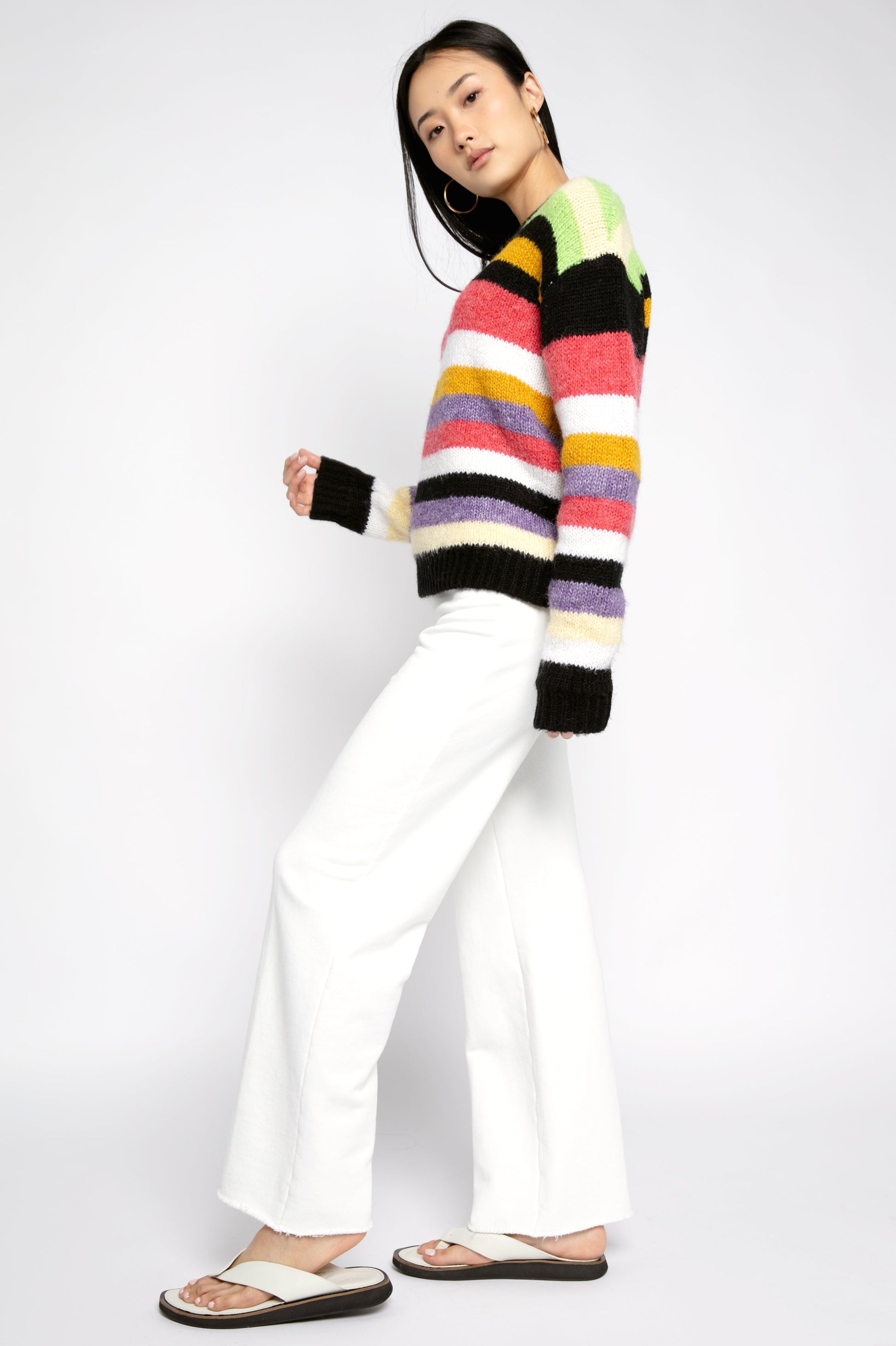 RTA Esme Sweater in Multicolor
