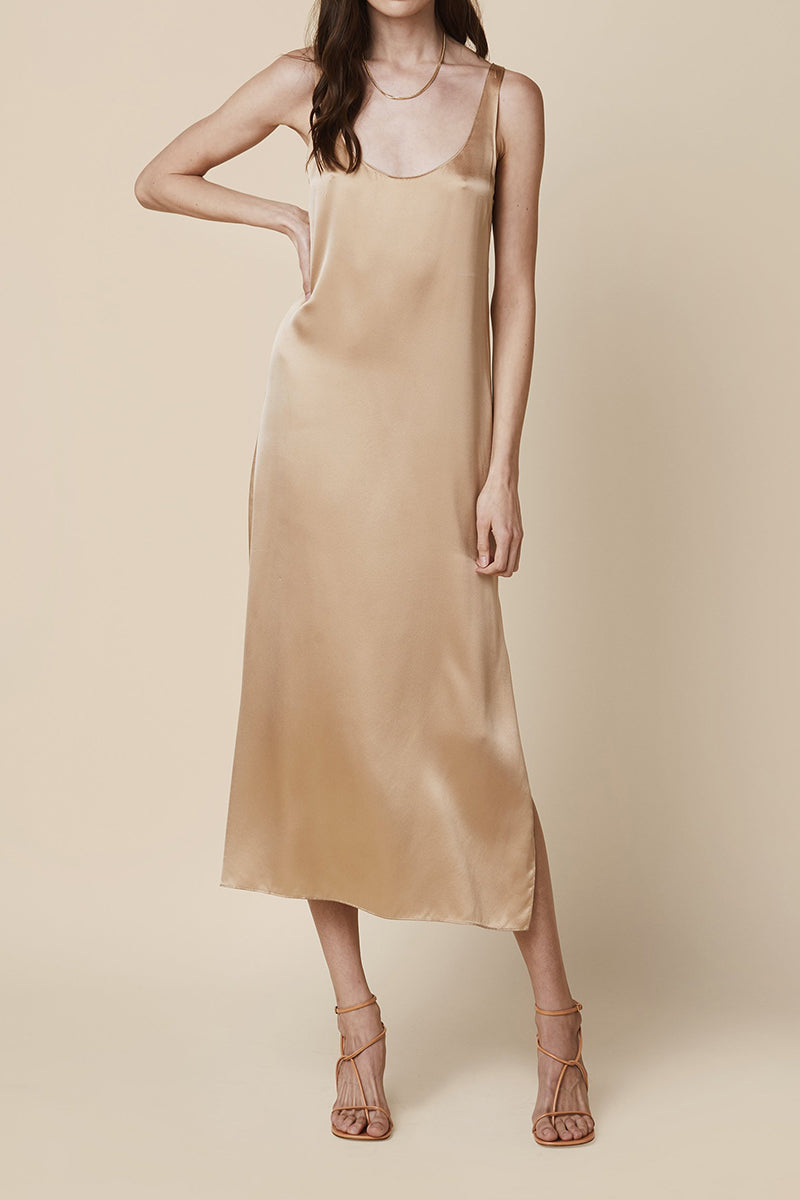 SABLYN Leilani Dress in Burnt Sugar
