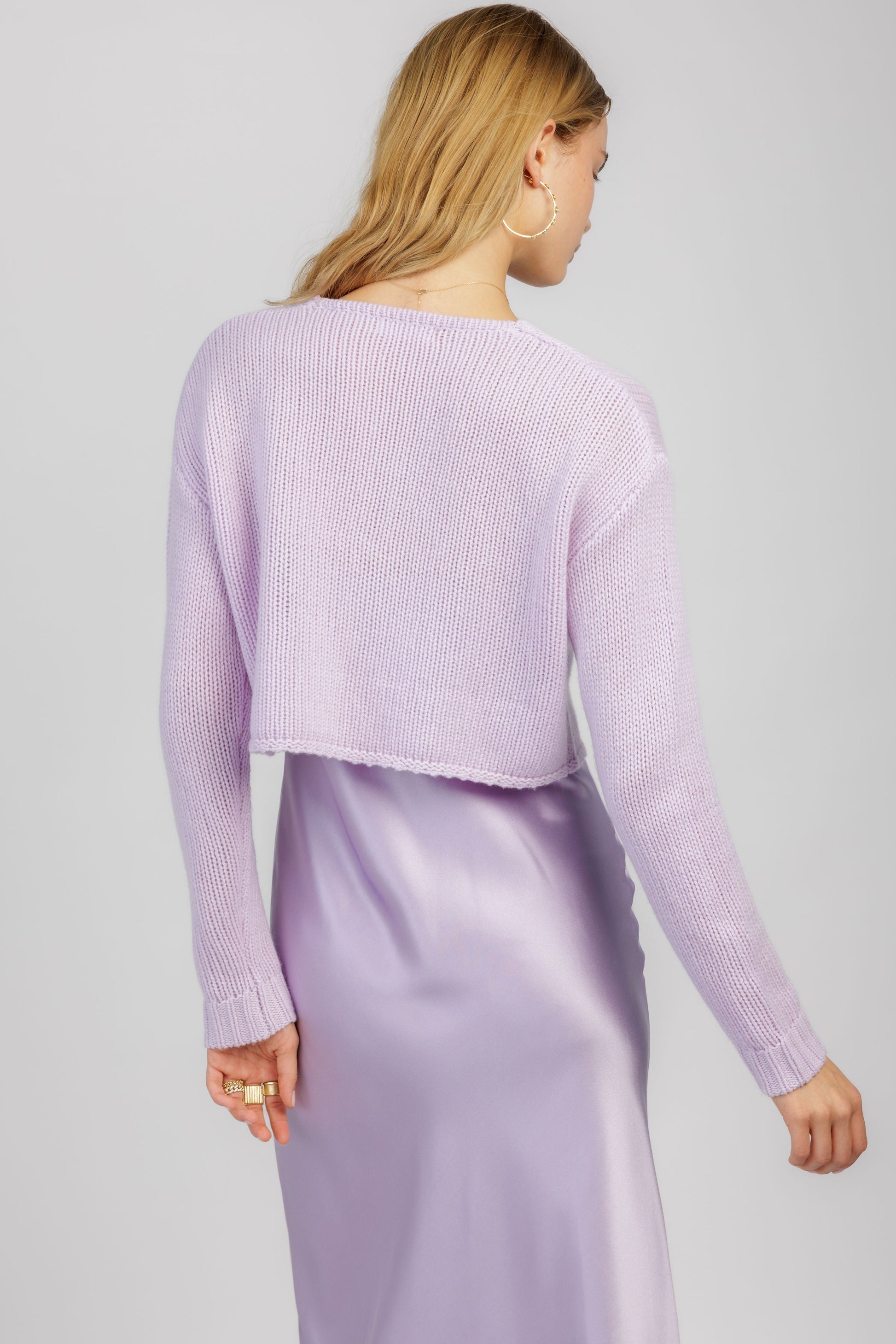 SABLYN Bianco Cashmere Cardigan in Prism
