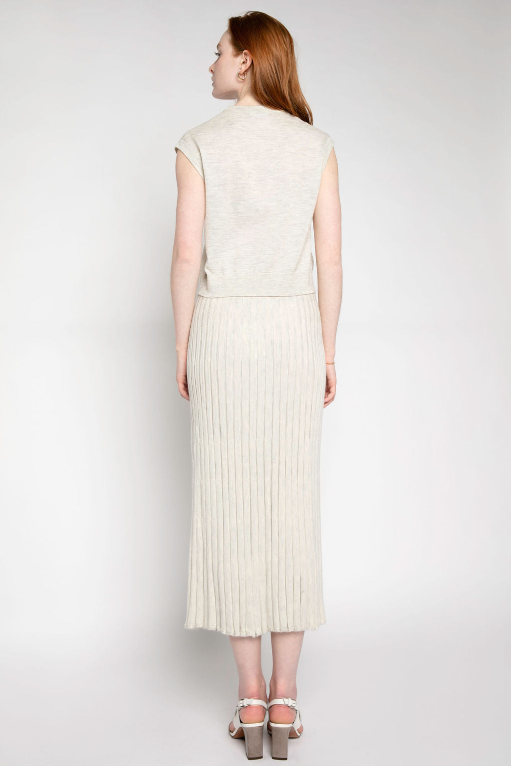 SABLYN Ora Sleeveless Top in Blizzard