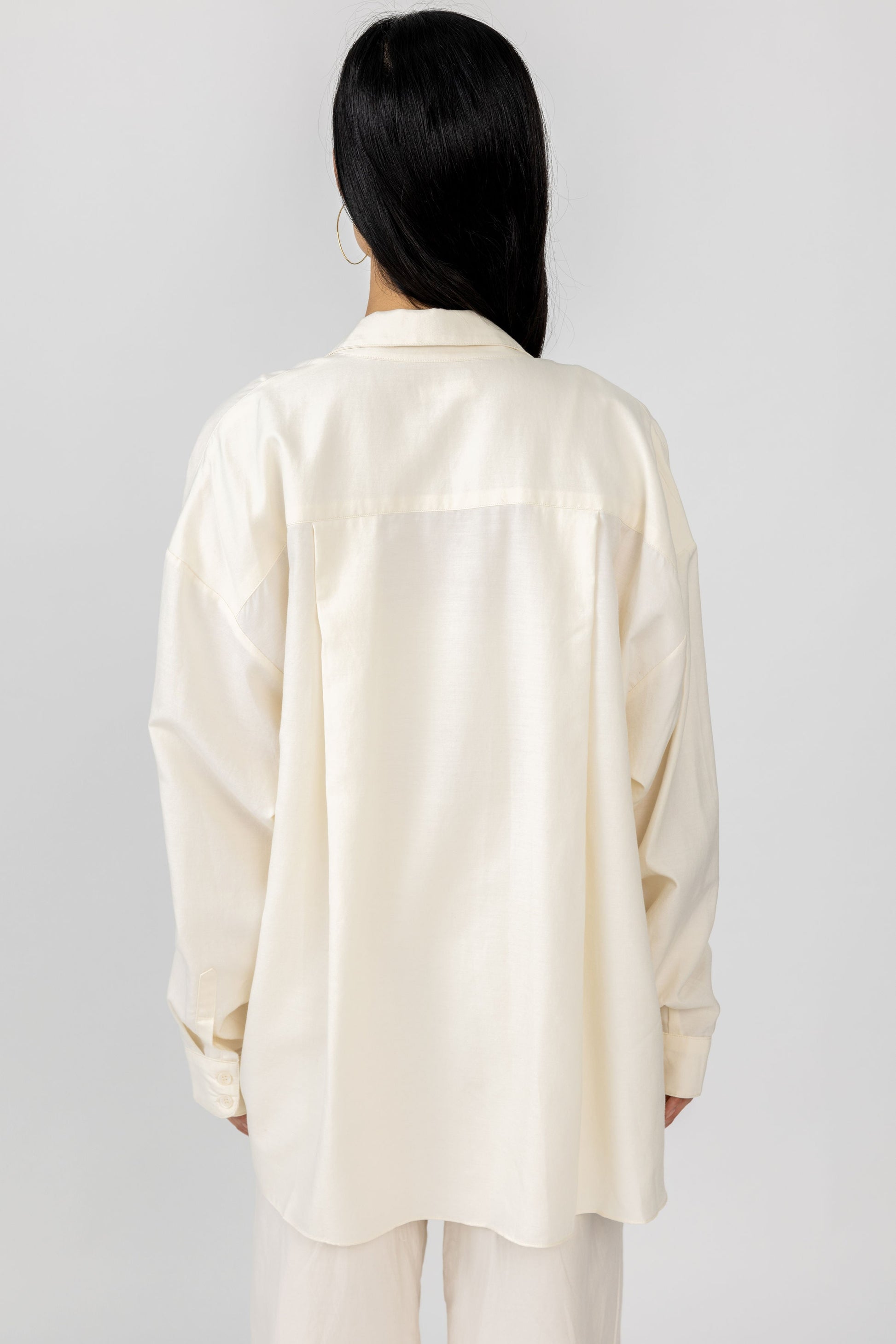 SABLYN Harris Button Up Shirt in Gardenia