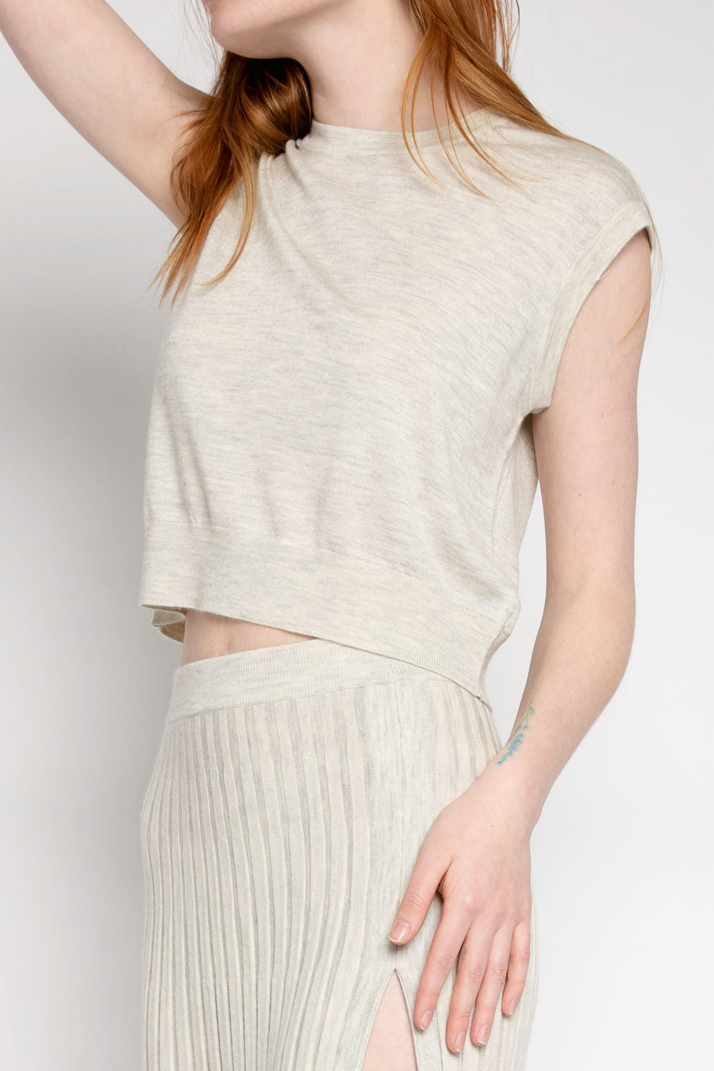 SABLYN Ora Sleeveless Top in Blizzard