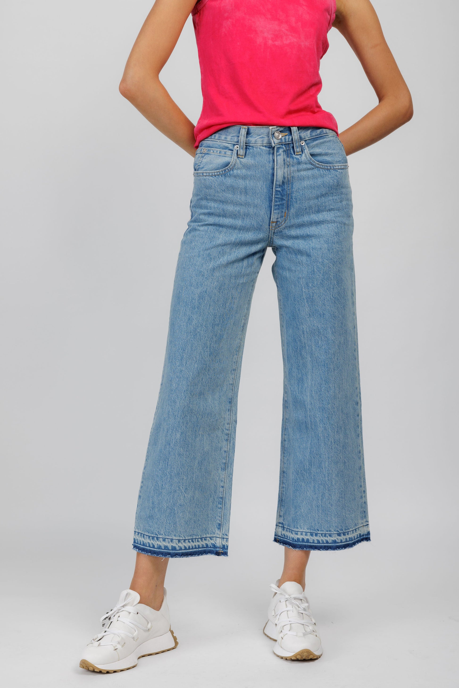 SLVRLAKE Grace Crop Jean in Fool For Love