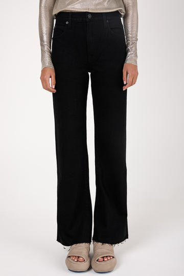 Grace High Waist Jean in Jet Black