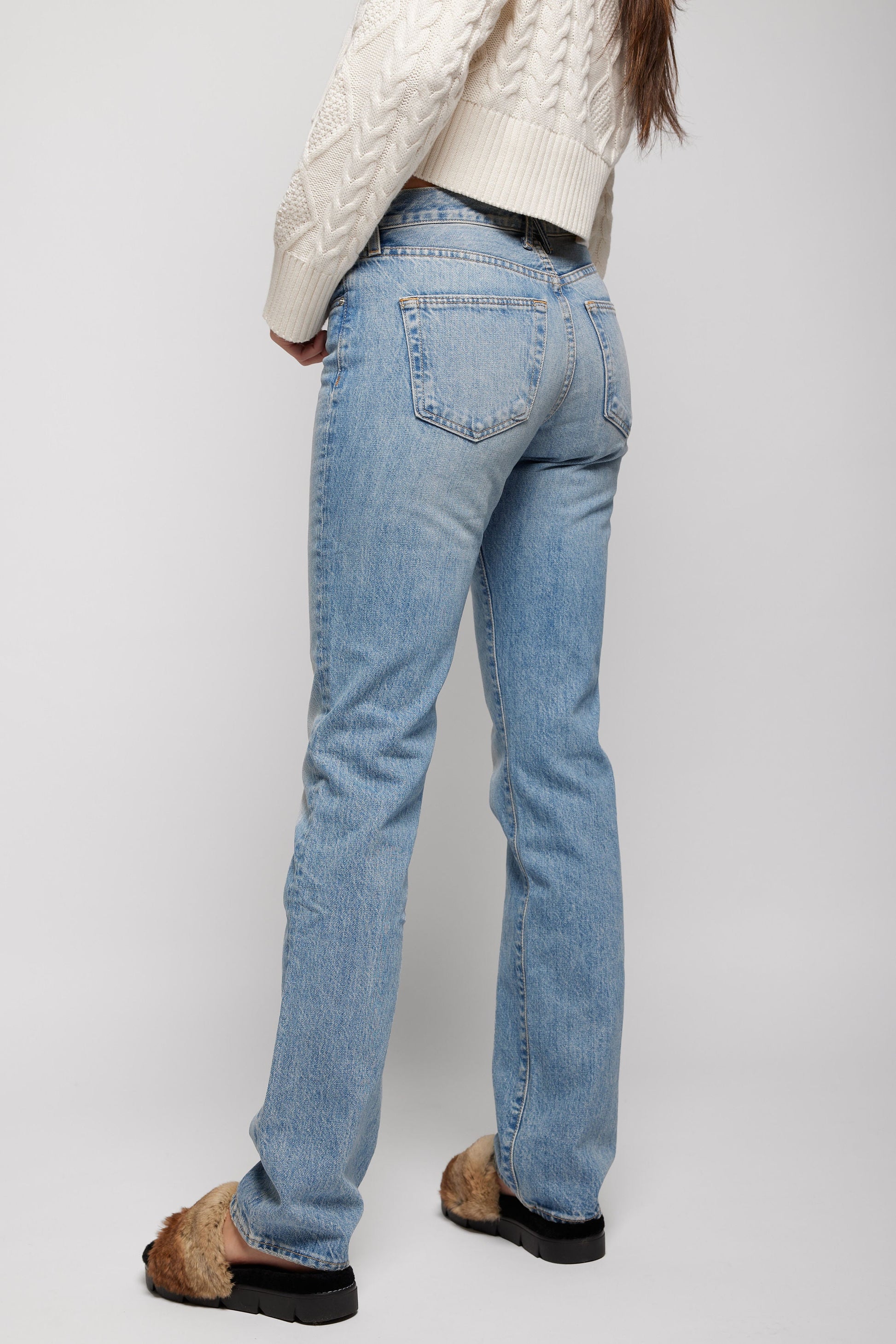 SLVRLAKE Lennox Low Rise Jean in Slouch